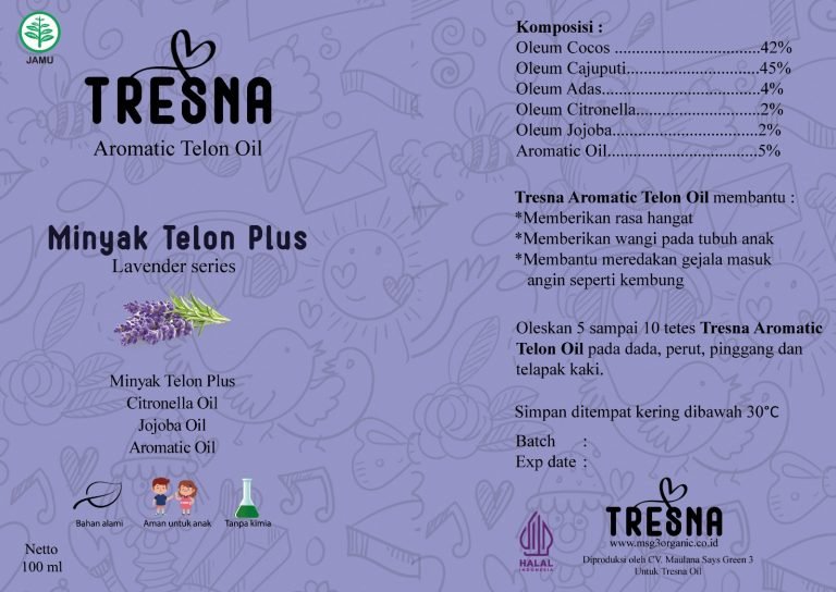 Minyak Telon Lavender Series